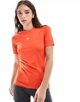 adidas Performance – Techfit Training – красная футболка