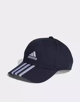 adidas Performance – темно-синяя бейсболка с тремя полосками