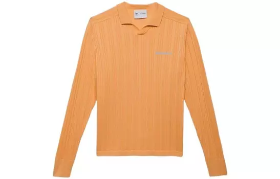 Adidas Pharrell Williams Knit Джерси с длинным рукавом Нейтральный пол Adidas Originals, оранжевый