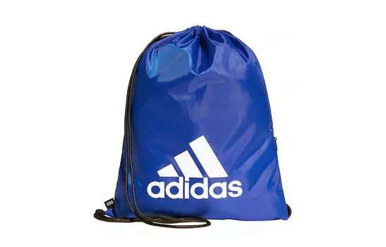 Adidas Пляжная сумка-рюкзак из полиэстера, обычная, унисекс, синяя