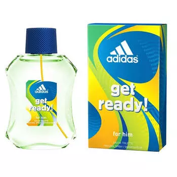 Adidas Приготовься! туалетная вода спрей для Него 100мл