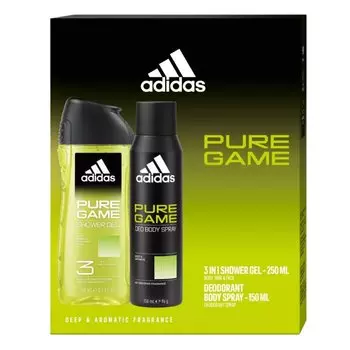 Adidas Pure Game, набор косметики, 2 шт.