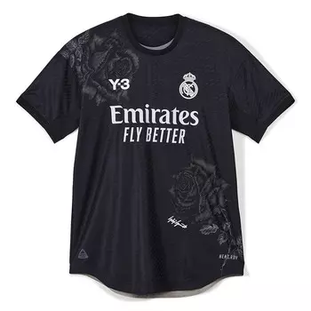 Adidas Real Madrid 23/24 Special Edition Trikot Authentic Jersey Y-3, черный