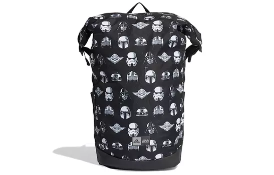 Adidas Рюкзак из переработанного материала Star Wars, Collaboration, стандартный, унисекс, черный