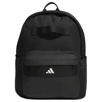 Adidas Рюкзак из полиэстера среднего размера, унисекс, черный