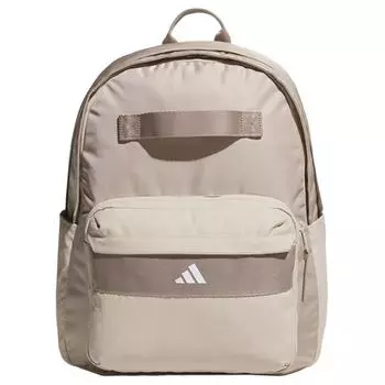 Adidas Рюкзак из полиэстера среднего размера, унисекс, светло-коричневый
