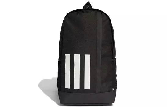 Adidas Рюкзак из полиэстера, стандартный, унисекс, черный, белый