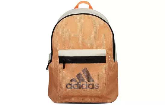Adidas Рюкзак из полиэстера, стандартный, унисекс, коричневый