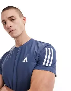 Adidas Running – Own The Run – темно-синяя футболка adidas