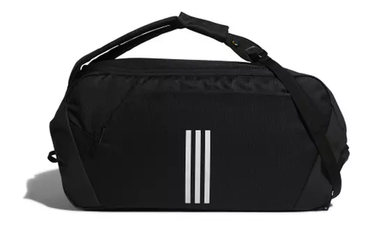 Adidas Спортивная командная сумка из переработанного материала, сумка на плечо, сумка через плечо, обычная, унисекс, черная