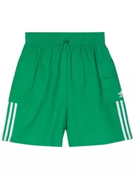 Adidas спортивные шорты карго Adidas, зеленый