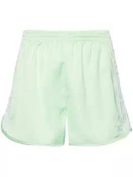 Adidas спортивные шорты Sprint с полосками 3-Stripes, зеленый