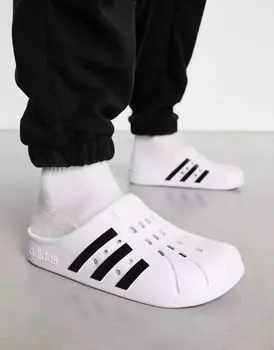 adidas Sportswear Белые сабо Adilette adidas performance