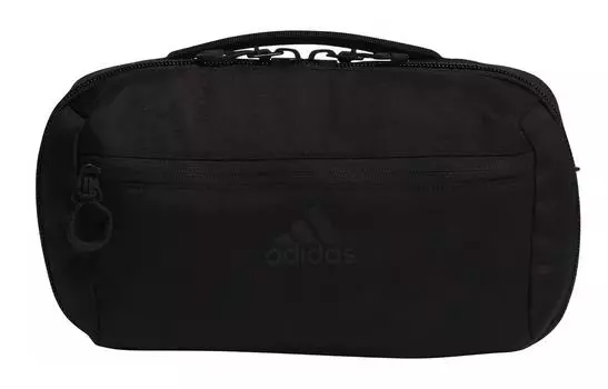Adidas Сумка-слинги из нейлоновой ткани, стандартная, унисекс, черная