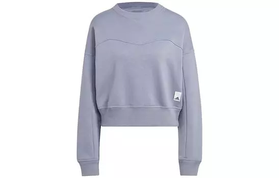 Adidas Свитшот женские светло-фиолетовая