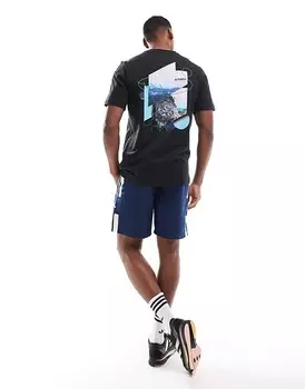 adidas – Terrex – Черная футболка с графикой на спине