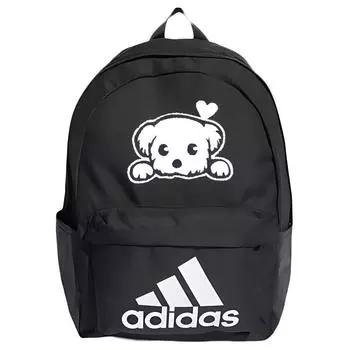 Adidas Тканевый рюкзак, стандартный, унисекс, черный
