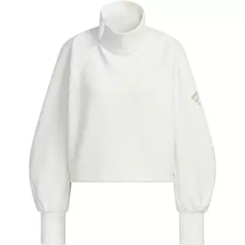 Adidas Толстовка FUTURE STYLE PRE SWHEATSHIRT женская белая