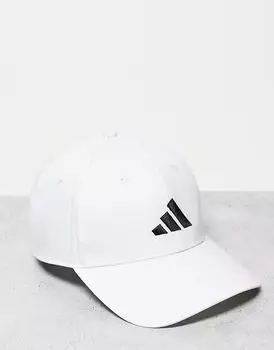 Adidas Training - Хлопковая бейсболка белого цвета Adidas Performance