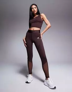 adidas Training – Hyperglam – Леггинсы коричневого цвета adidas performance