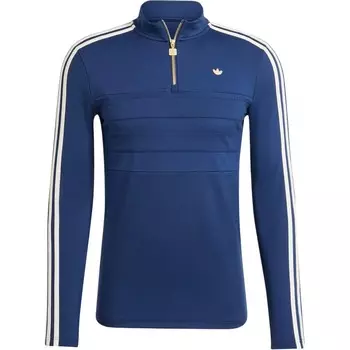 Adidas Вышитый логотип Track Top Adidas Originals, синий