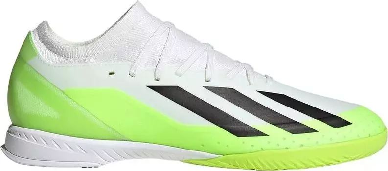 Adidas X Crazyfast.3 Футбольные бутсы для игры в помещении, белый/зеленый