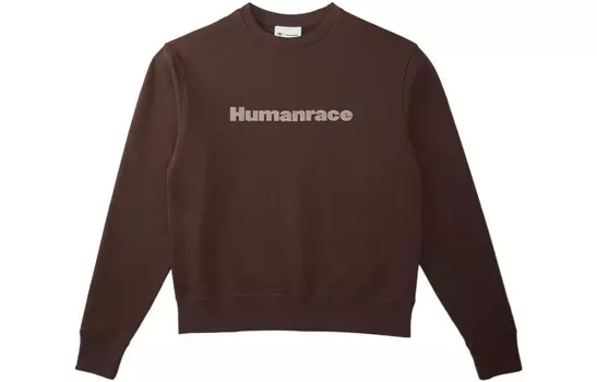 Adidas X Pharrell Williams Humanrace Basic Crewneck «Коричневый» Adidas Originals, цвет Tan