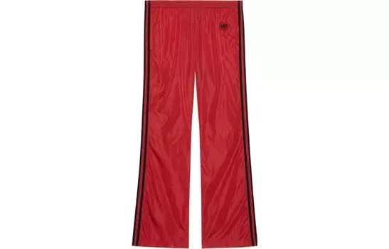 Adidas X Повседневные брюки мужские красные Gucci, красный