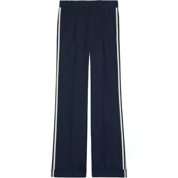 Adidas X Повседневные брюки мужские темно-синие Gucci, темно-синий
