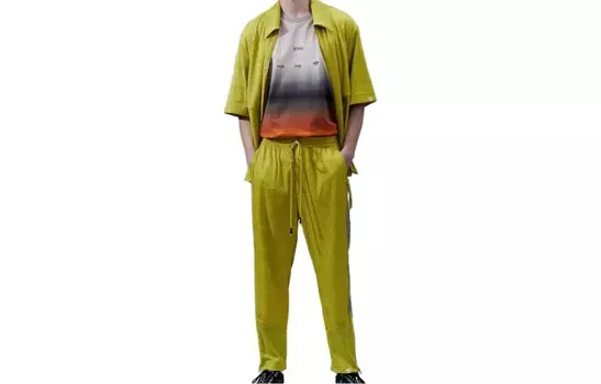 Adidas X Song For The Mute Брюки SFTM Adidas Originals, желто-зеленый