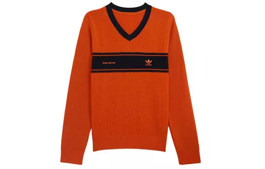 Adidas X Wales Bonner Knit Long-Sleeve «Orange» Adidas Originals, оранжевый
