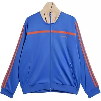 Adidas X Wales Bonner Новая трикотажная спортивная куртка Adidas Originals, синий