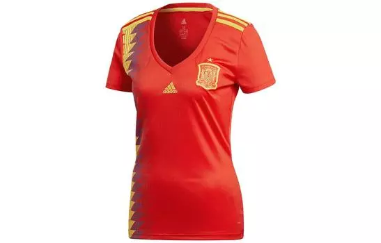 Adidas Женская футбольная майка, Апельсин
