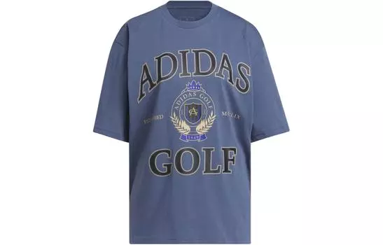 Женская футболка Adidas, темно-синий