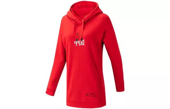 Adidas Женская толстовка, Скарлет