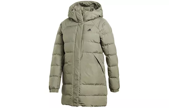 Adidas Женский пуховик, Бирюзовый