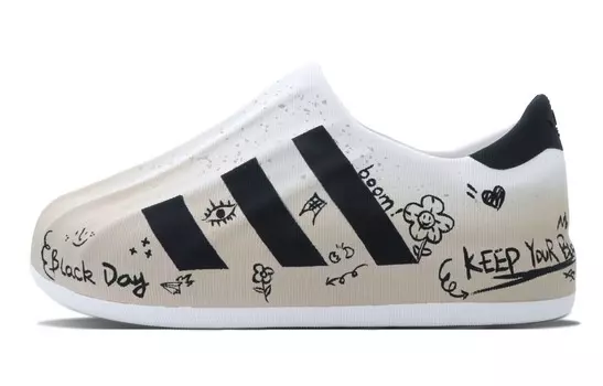AdiFOM Superstar Lifestyle Кроссовки Унисекс На Низком Каблуке-Бежевый/Белый Adidas Originals