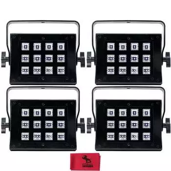 ADJ American DJ UV Flood 36 Blacklights (4 шт.) с тканью UVF021