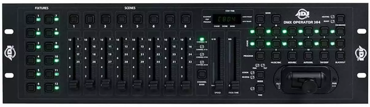 ADJ DMX-OPERATOR-384 Контроллер DMX для 12 приборов, всего 384 канала DMX American DJ