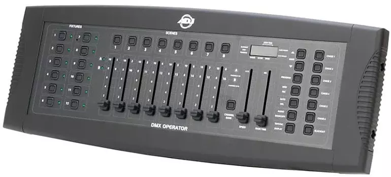 ADJ DMX-OPERATOR Контроллер DMX для 12 приборов, 192 канала DMX American DJ