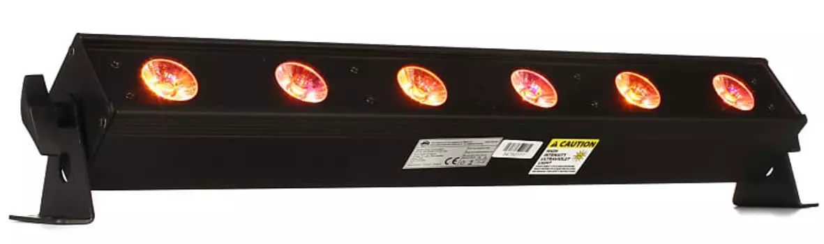 ADJ UB 6H 1/2-метровая 6-светодиодная линейка RGBWA+UV LED (3 шт.) Комплект American DJ UBH600=3