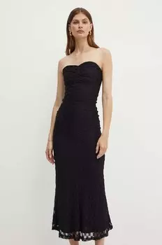 АДОНИ платье Bardot, черный