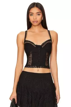 Адри топ Charo Ruiz Ibiza, черный