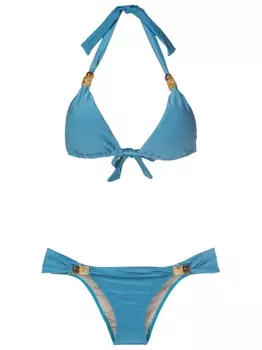 Adriana Degreas декорированное бикини, синий