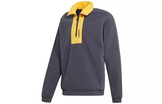 Adv Block Fle Colorblock Толстовка Мужская Серая Adidas Originals, серый