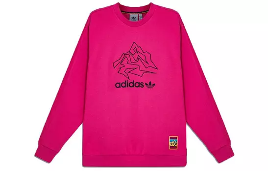 Adv Crew Толстовка Мужская Розовая Adidas Originals, розовый