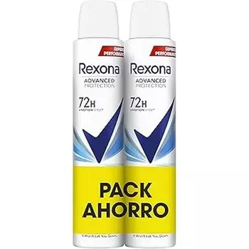 Advance Protection Cotton Dry 72h женский аэрозольный дезодорант 2x200 мл Rexona
