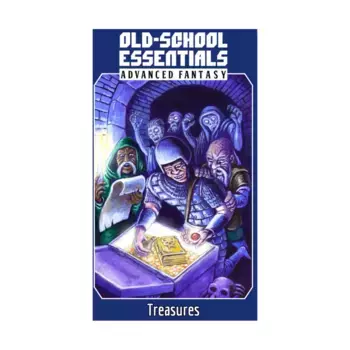 Advanced Fantasy - Treasures, Old-School Essentials, твердый переплет