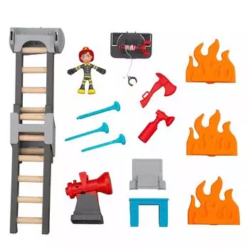 Adventer Bound: игровой набор-трансформер пожарной машины 2-в-1 KidKraft