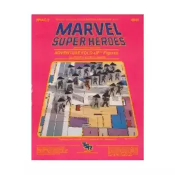 Adventure Fold-Up Figures, Marvel Super Heroes (TSR), мягкая обложка